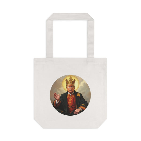King Trump Cotton Tote Bag